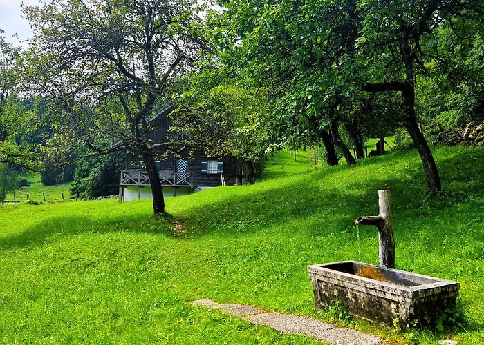 別荘 Huetten-idylle Im Naturparadies Saint Wolfgang
